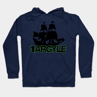 One argyle with ship Hoodie